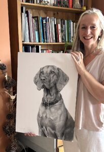 Milo flat coat Viszla